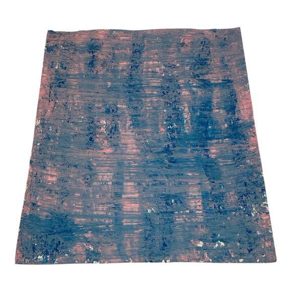Abstract Blue and Pink textured Art Abstract Expressionism - Picture 1 of 12